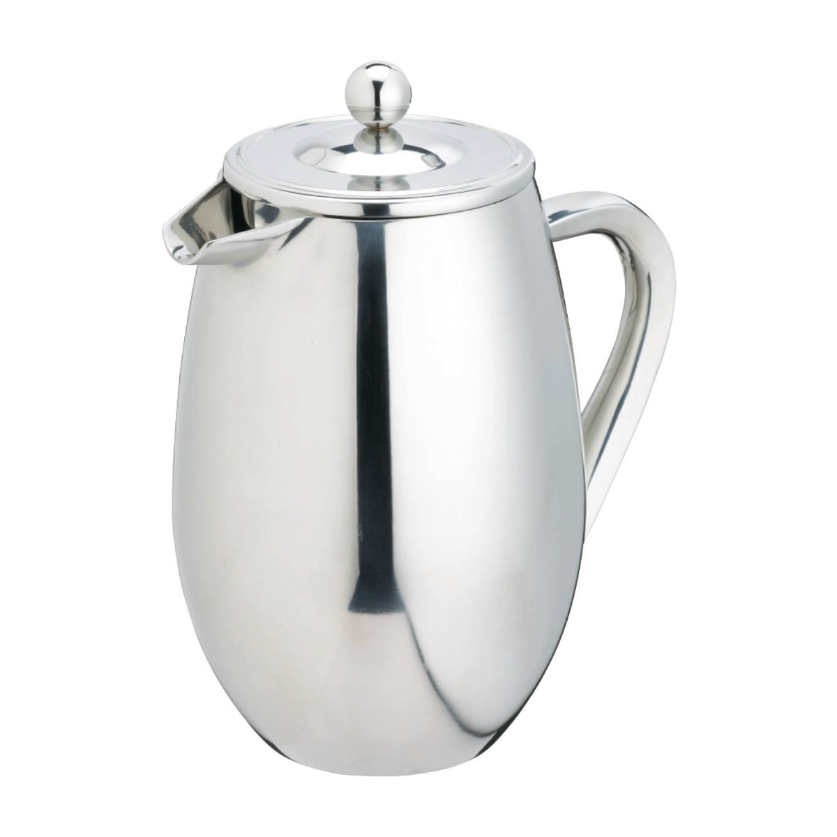 Le'Xpress Double Walled Stainless Steel Cafetiere 8 Cup