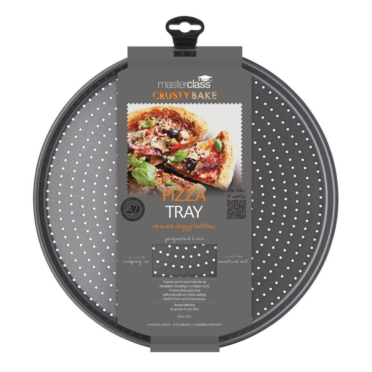 MasterClass Crusty Bake Non-Stick Pizza Tray