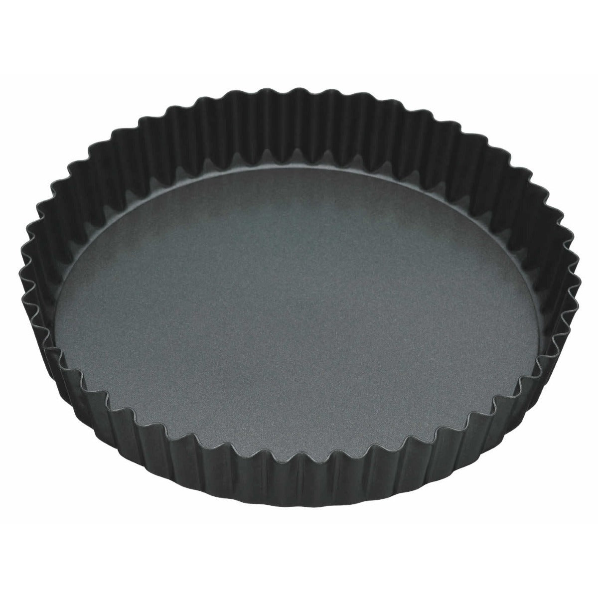 MasterClass Non-Stick Loose Base Fluted Quiche Tin 30cm