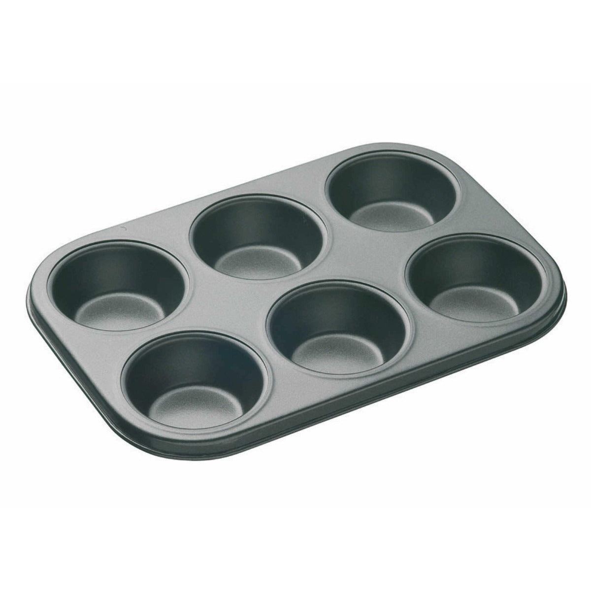 MasterClass Non-Stick Deep Baking Pan 6-Hole