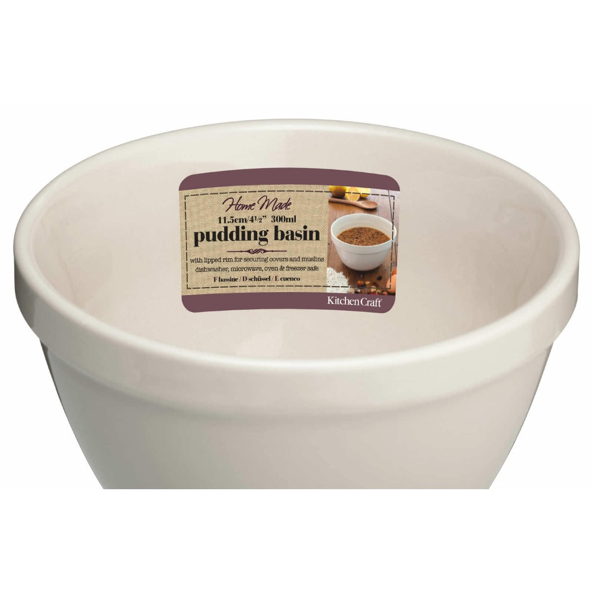 Home Made Stoneware Pudding Basin 1.5L