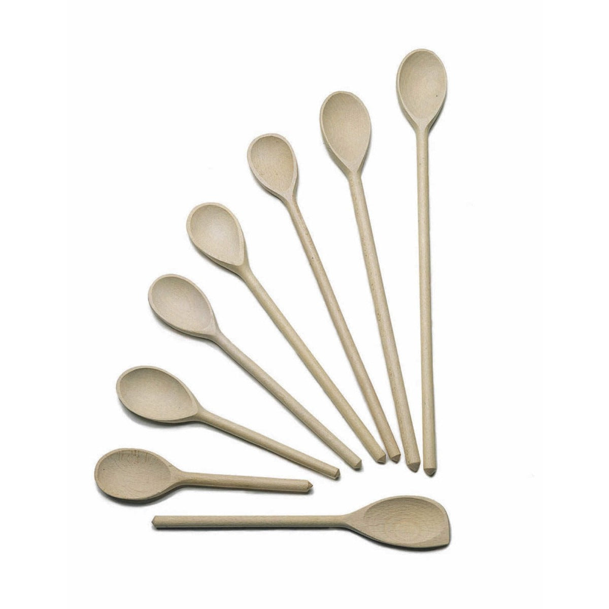 KitchenCraft Beech Wood Scraper Spoon 30cm