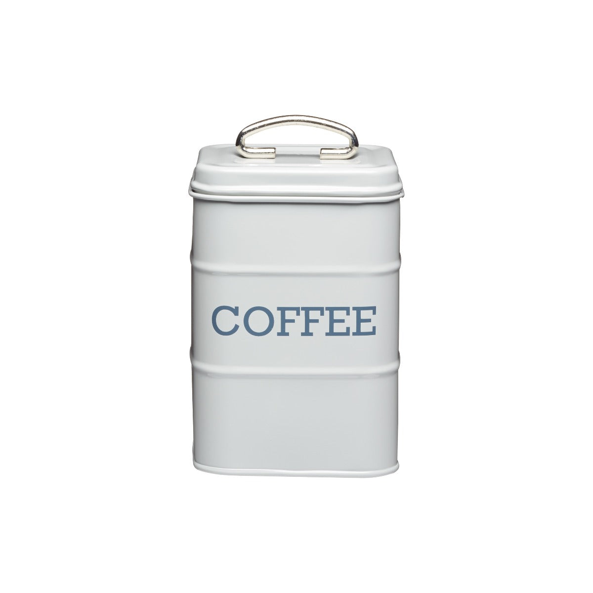 Living Nostalgia by KitchenCraft French Grey Coffee Tin