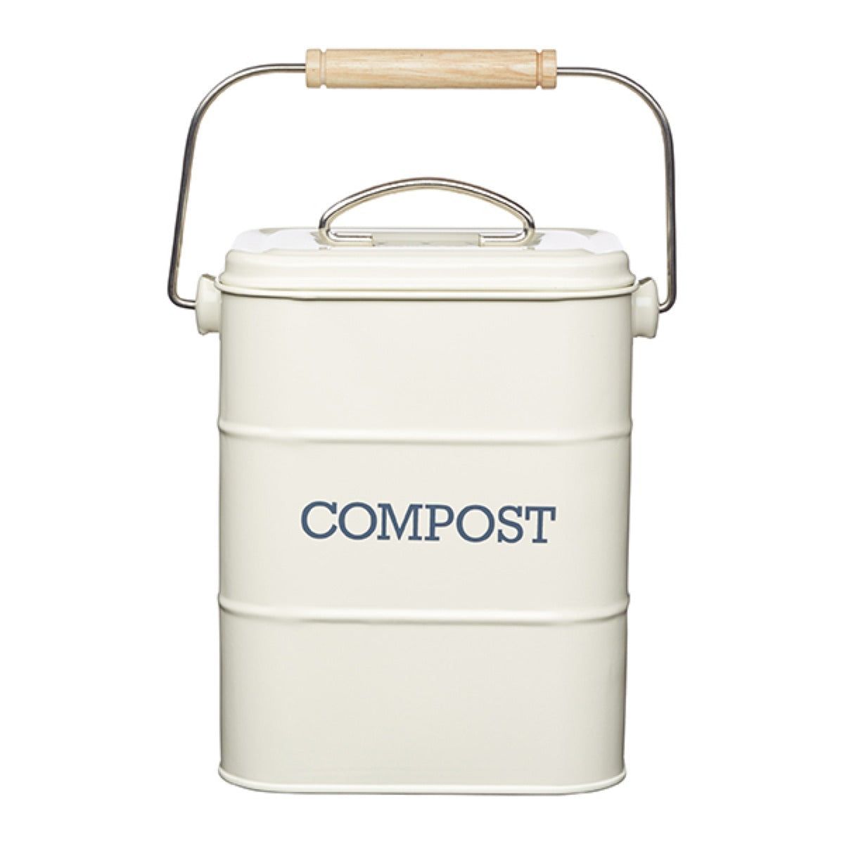 Living Nostalgia Antique Cream Food Waste Compost Bin