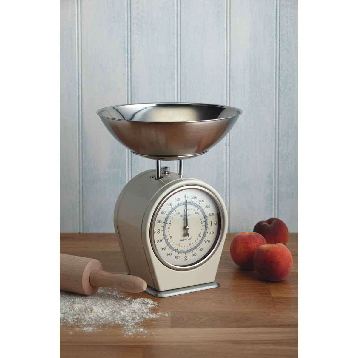 Living Nostalgia by KitchenCraft Antique Cream Mechanical Scale