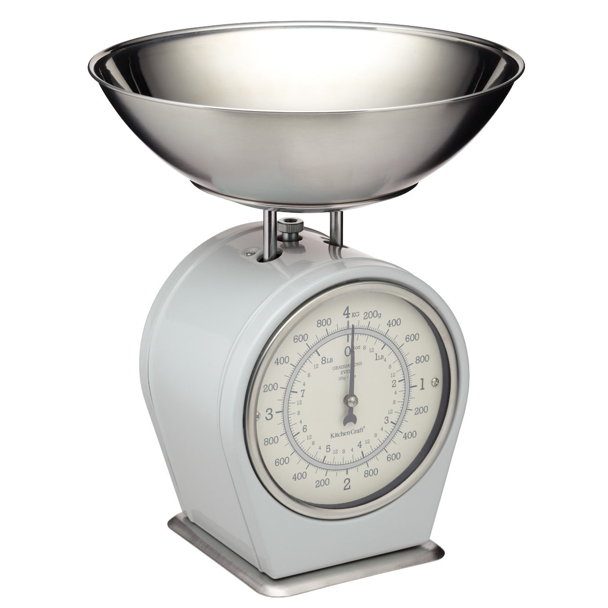 Living Nostalgia by KitchenCraft French Grey Mechanical Scale