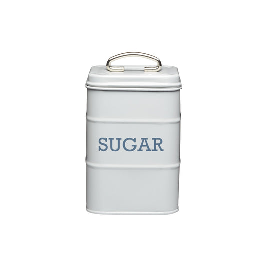 Living Nostalgia by KitchenCraft French Grey Sugar Tin