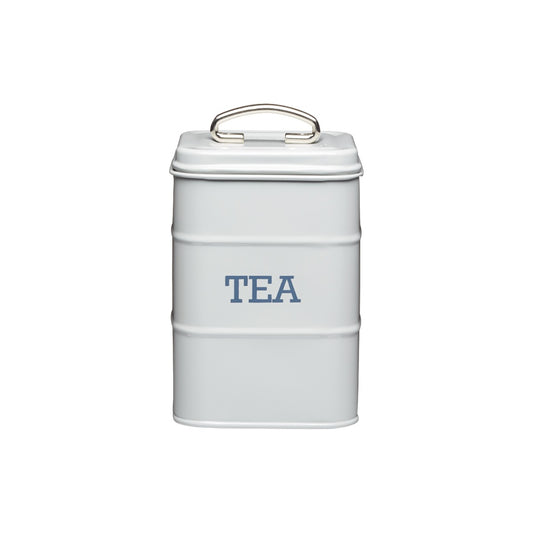 Living Nostalgia by KitchenCraft French Grey Tea Tin