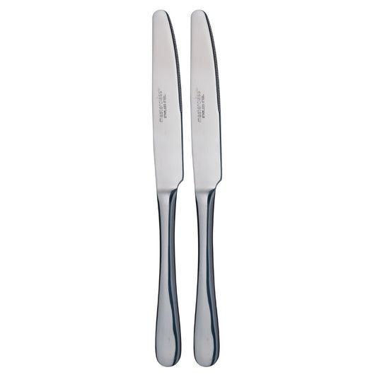 MasterClass Dinner Knives Set of 2