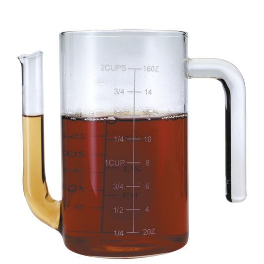 MasterClass Glass Gravy Fat Separator 450ml