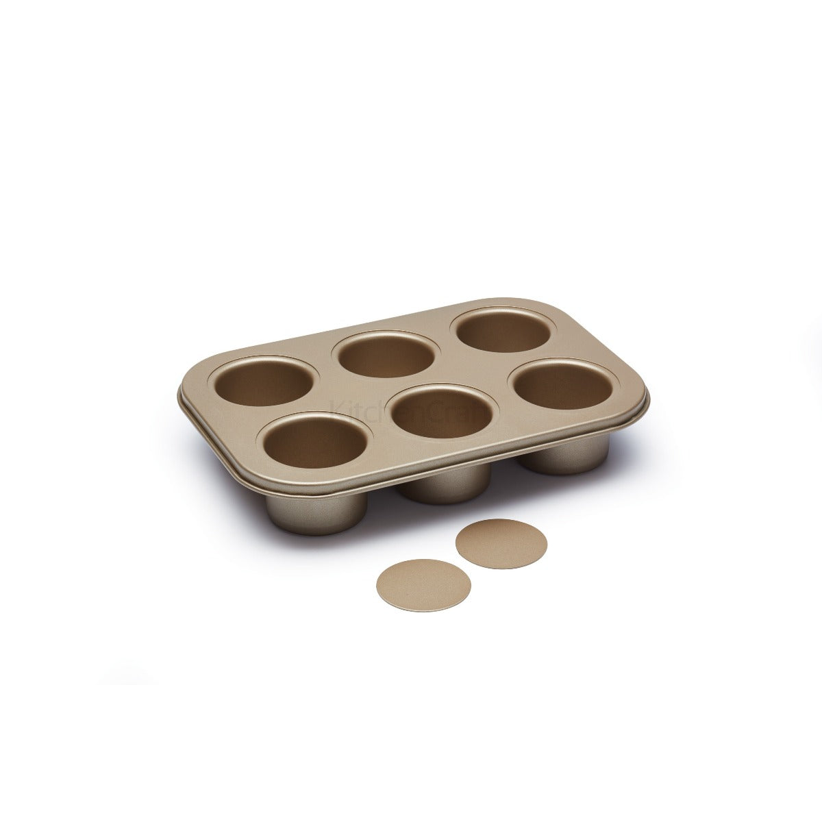 Paul Hollywood Non-Stick Deep Baking Tin 6-Hole