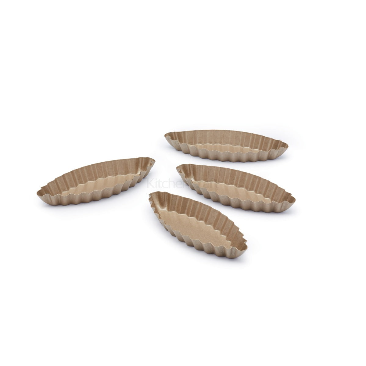 Paul Hollywood Non-Stick Mini Fluted Tart Tins x4