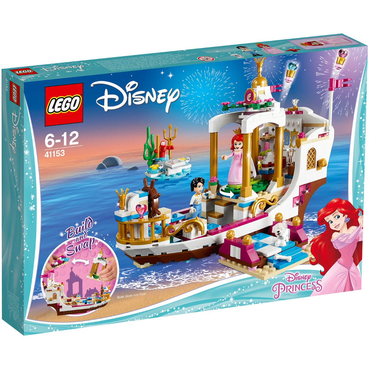 Lego Disney Ariels Royal Celebration Boat 41153