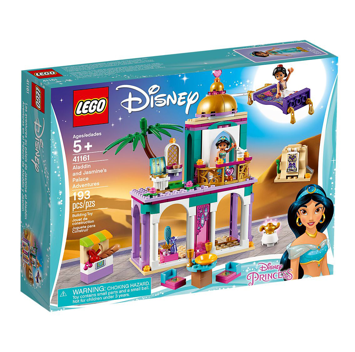 Lego Disney Princess Aladdin & Jasmine's Palace Adventures 41161