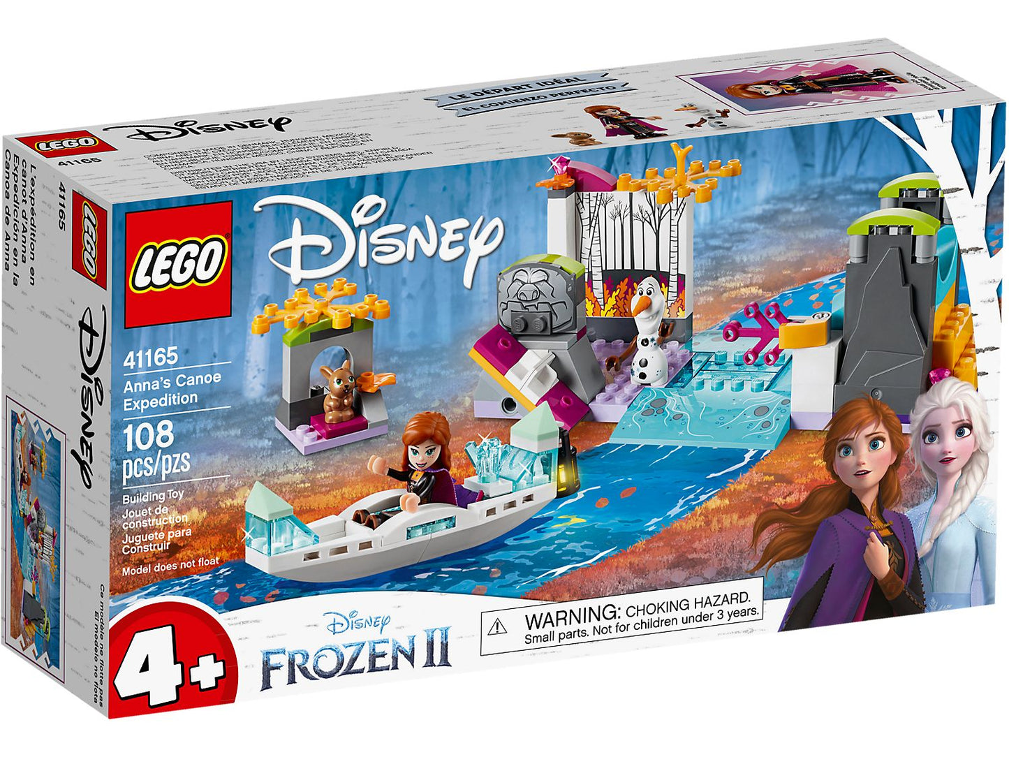 Lego Disney Frozen II Anna's Canoe Expedition 41165