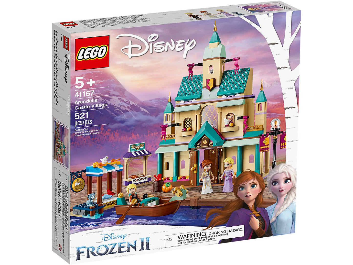 Lego Disney Frozen II Arendelle Castle Village 41167