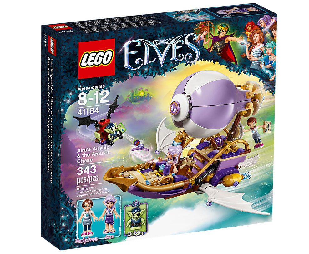 Lego Elves Aira's Airship & The Amulet Chase 41184