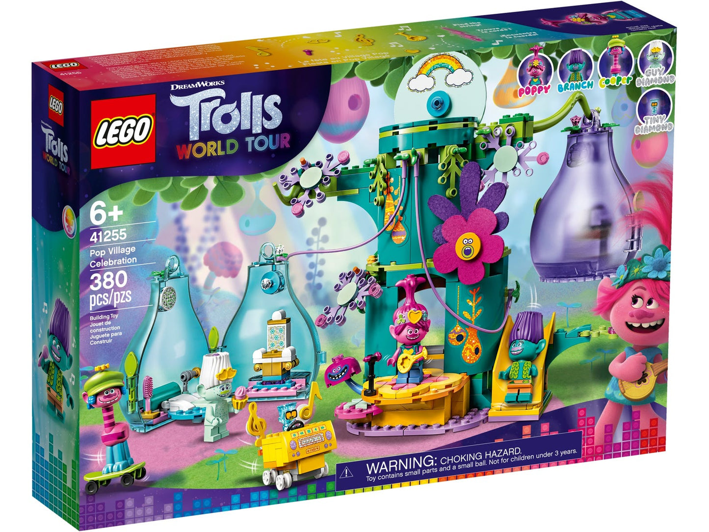Lego Trolls Pop Village Celebration 41255