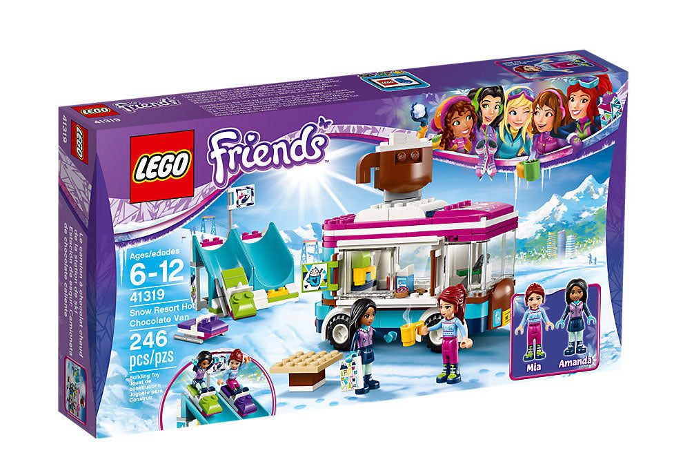 Lego Friends Snow Resort Hot Chocolate Van 41319