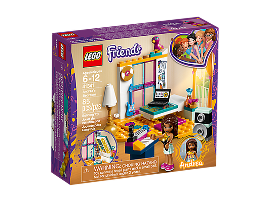 Lego Friends Andrea's Bedroom 41341