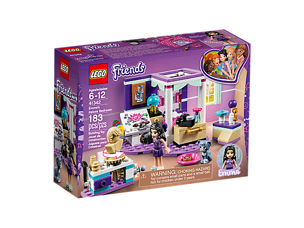 Lego Friends Emma's Deluxe Bedroom 41342