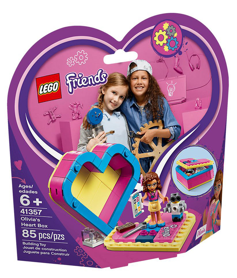 Lego Friends Olivia's Heart Box 41357