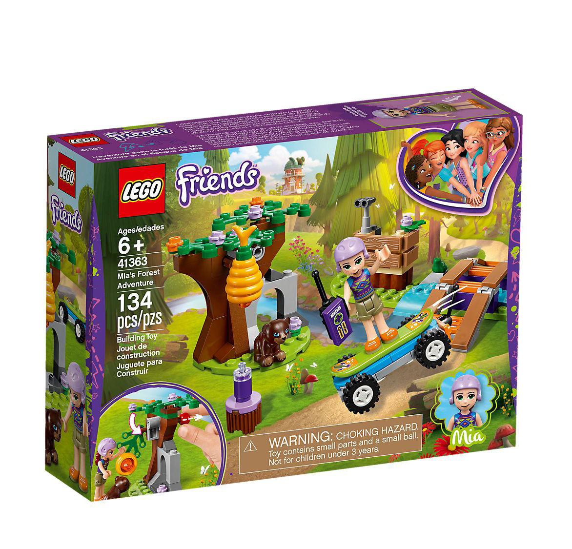 Lego Friends Mia's Forest Adventure 41363