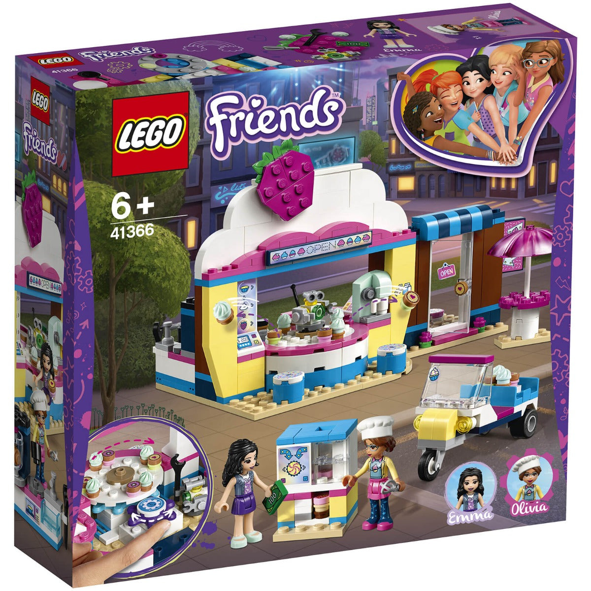 Lego Friends Olivia's Cupcake Café 41366