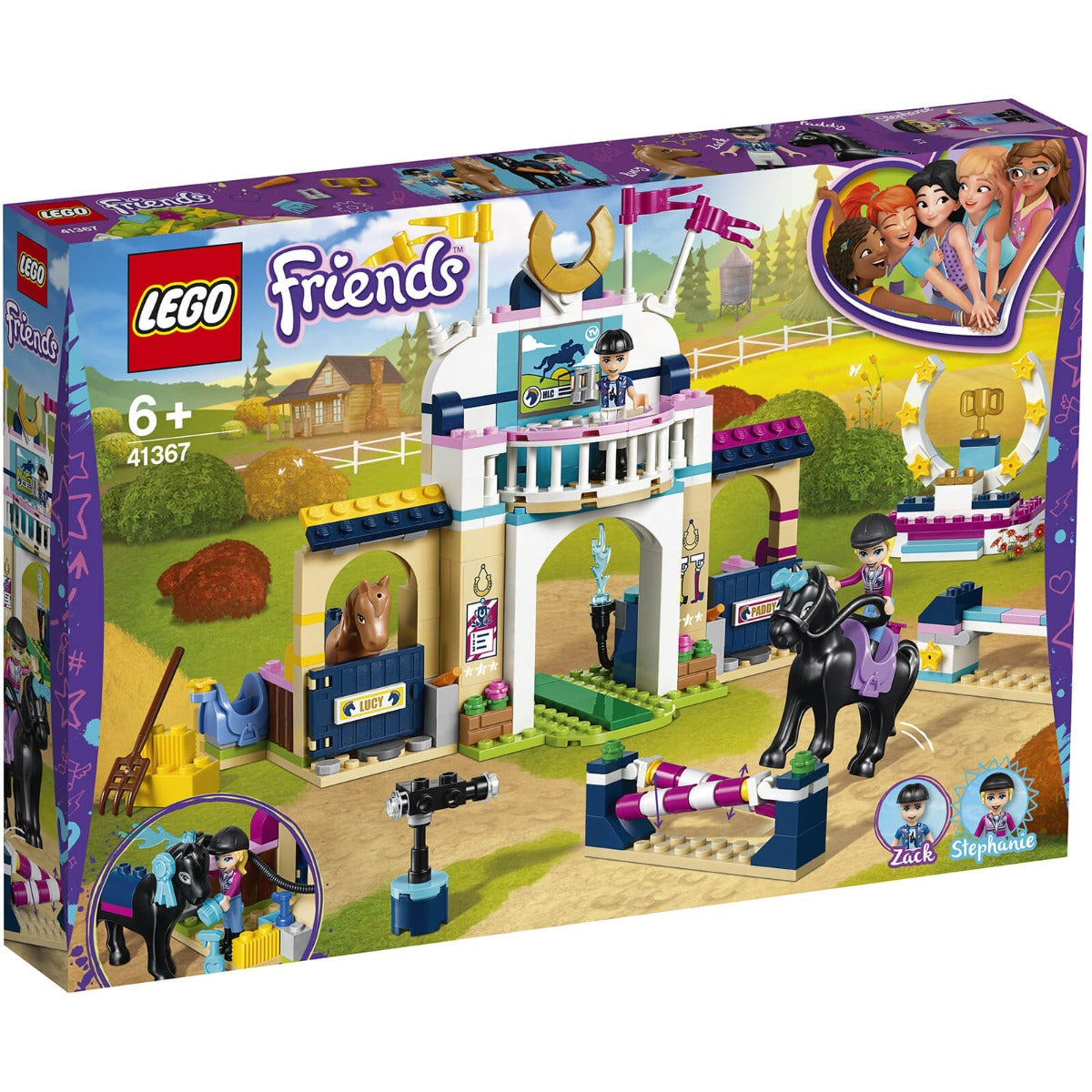 Lego Friends Stephanies Horse Jumping 41367