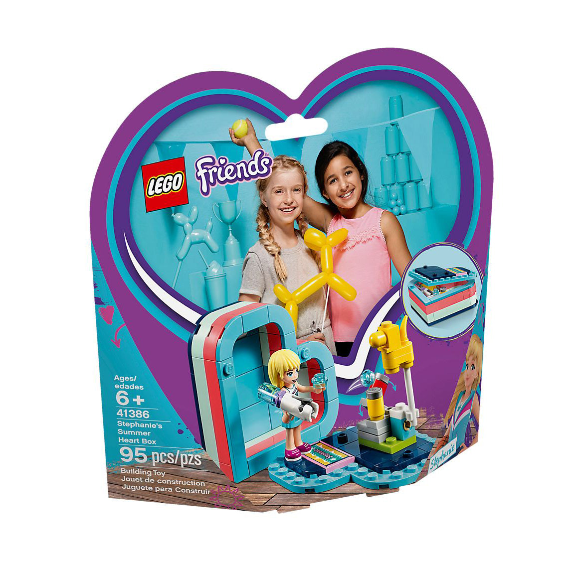 Lego Friends Stephanie's Summer Heart Box 41386