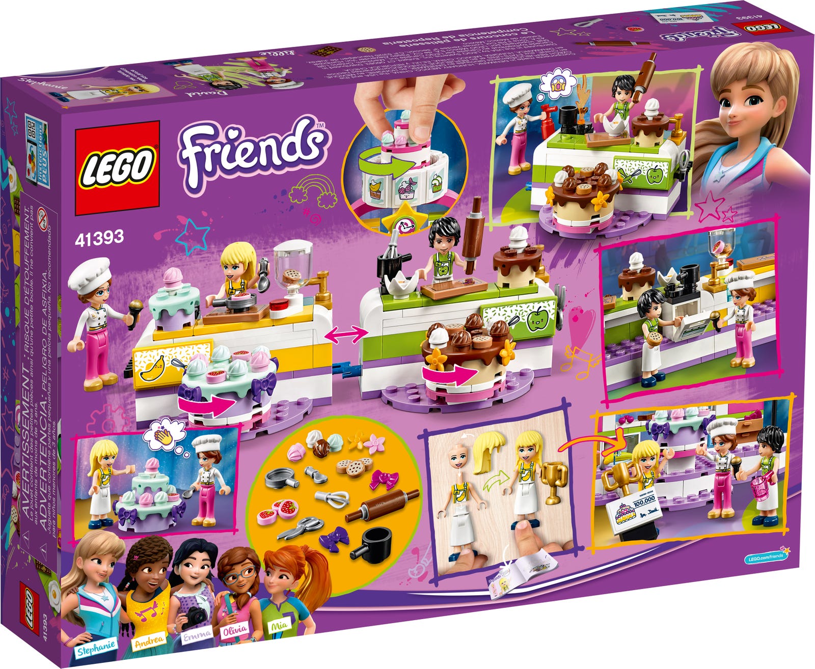 Lego Friends Baking Competition 41393