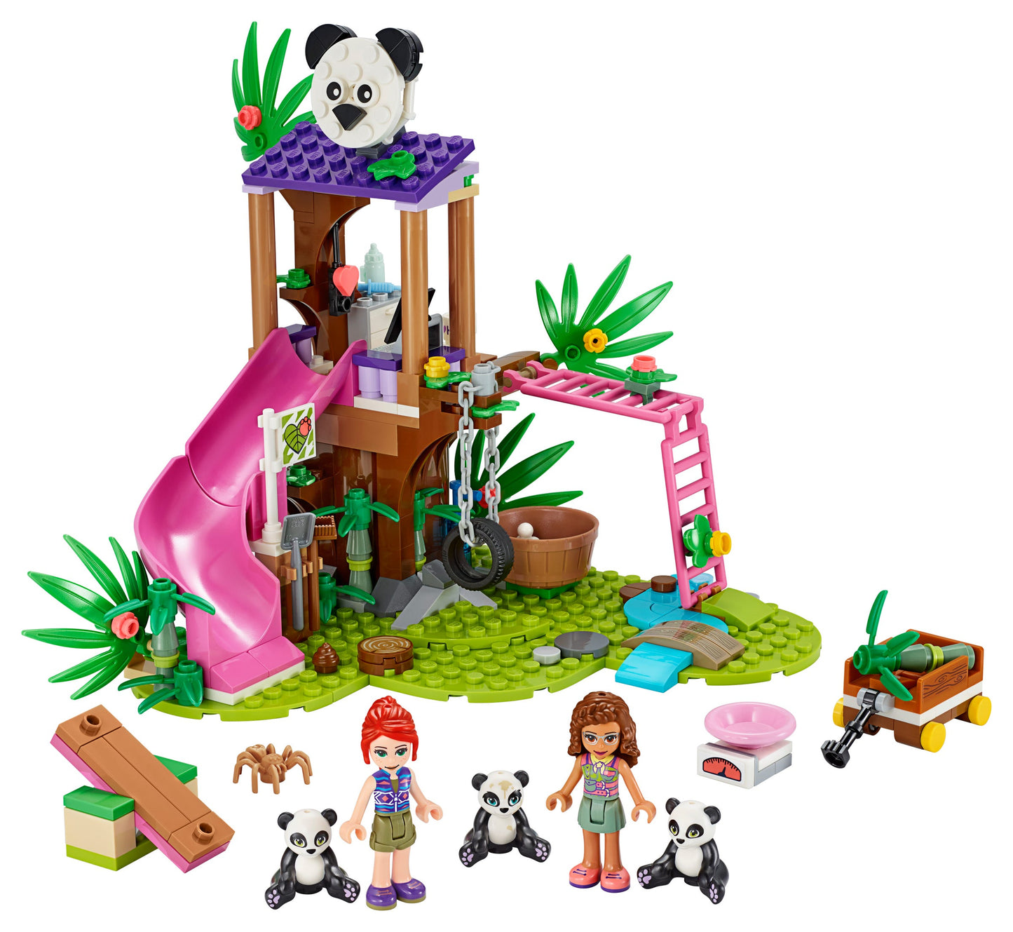 Lego Friends Panda Jungle Tree House 41422