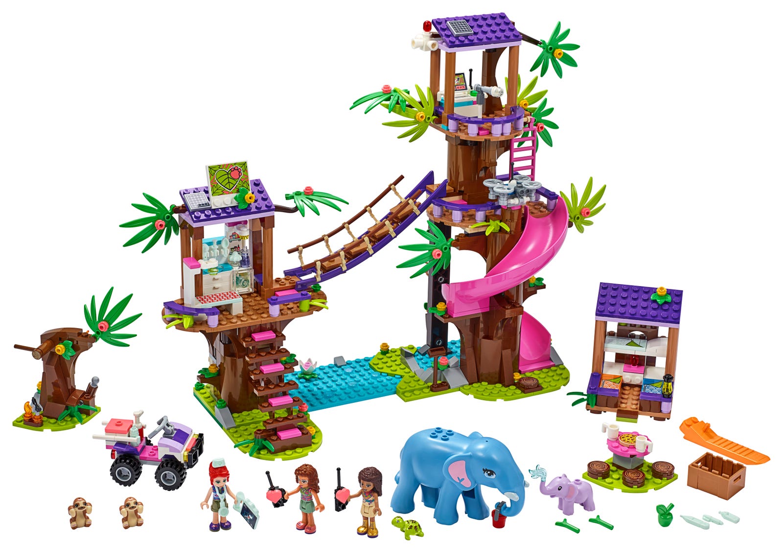 Lego Friends Jungle Rescue Base 41424