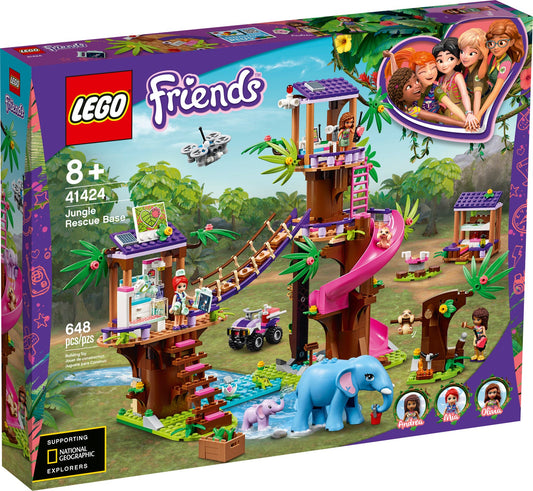 Lego Friends Jungle Rescue Base 41424