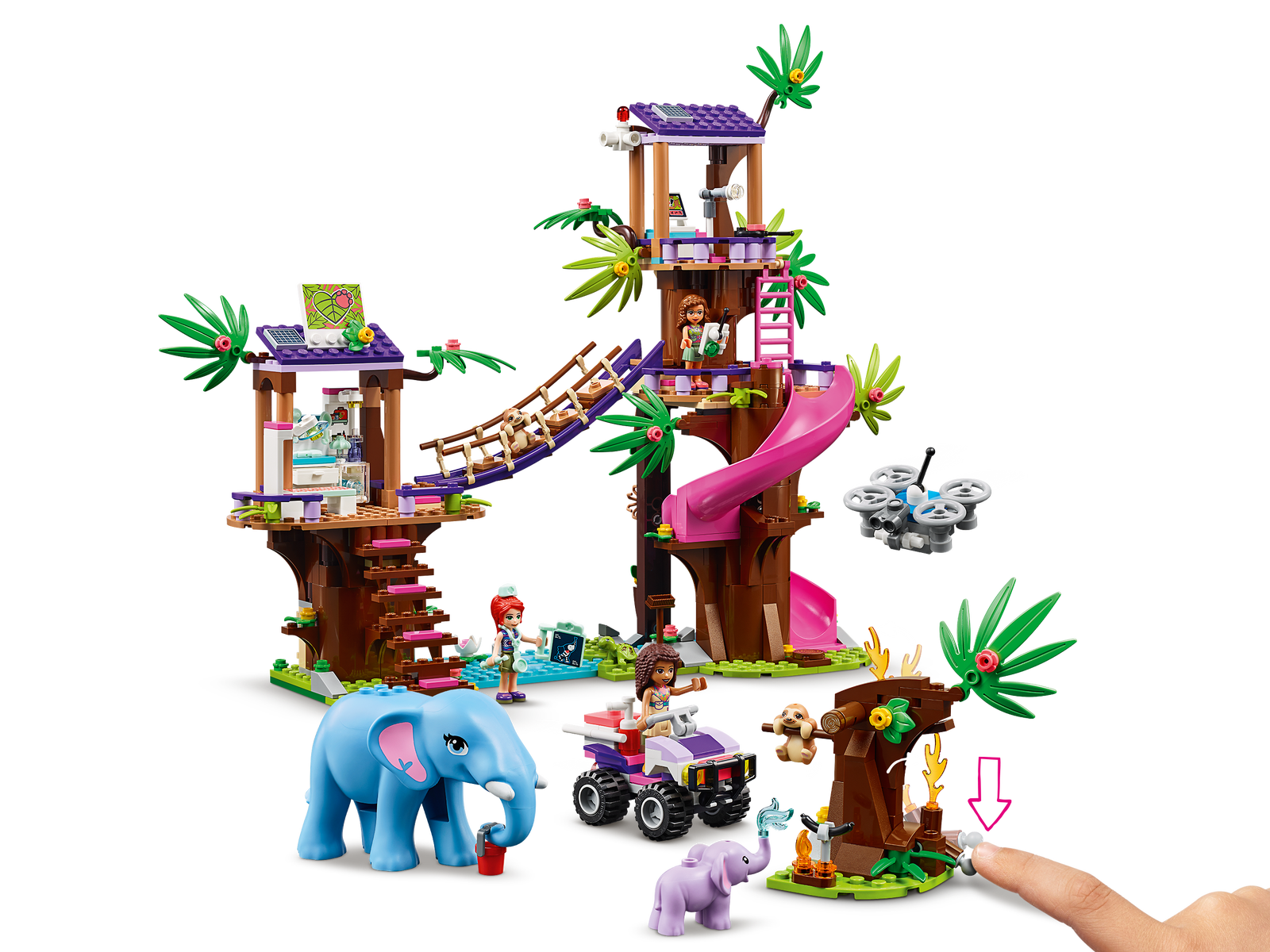 Lego Friends Jungle Rescue Base 41424