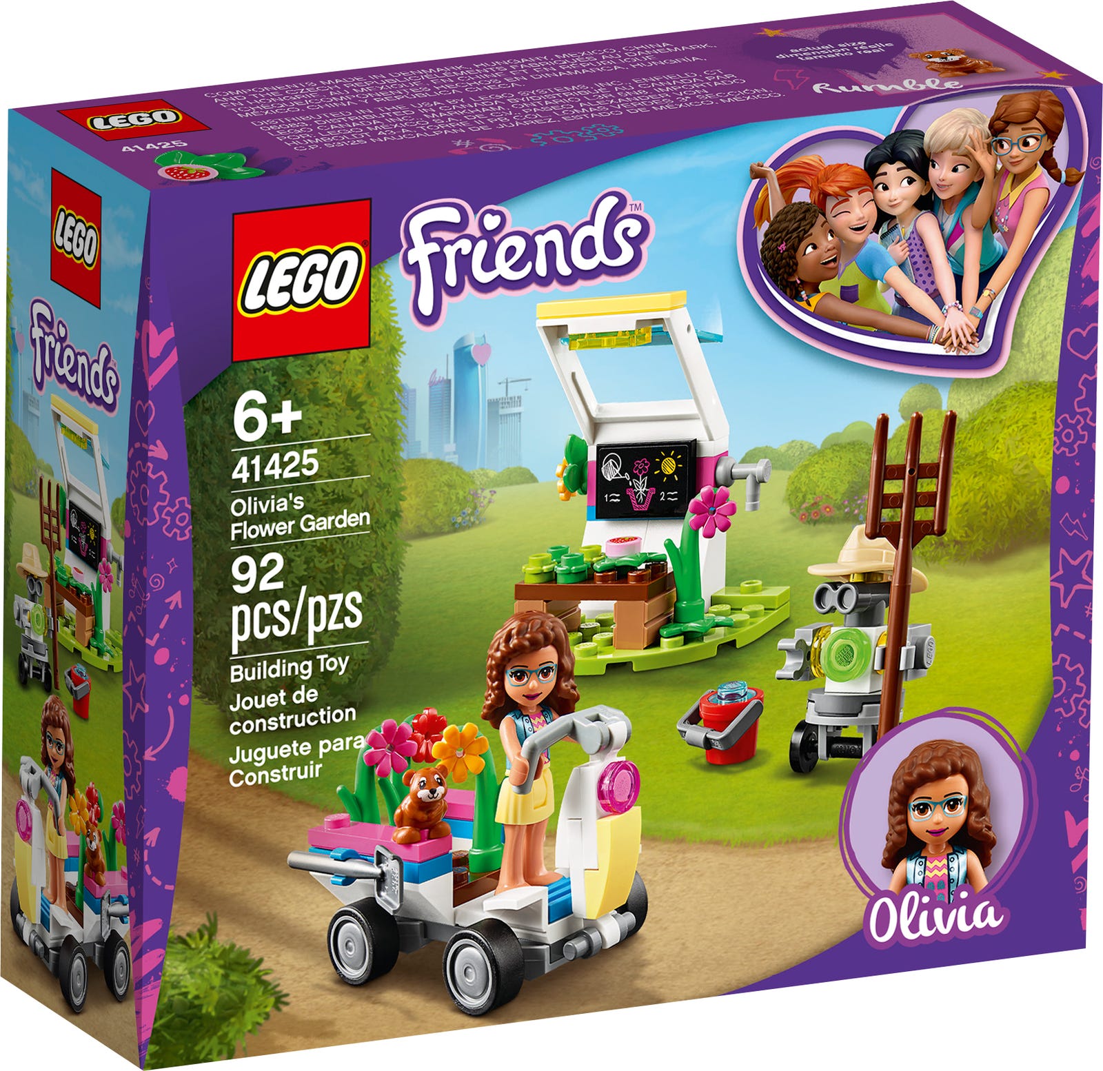 Lego Friends Olivia's Flower Garden 41425