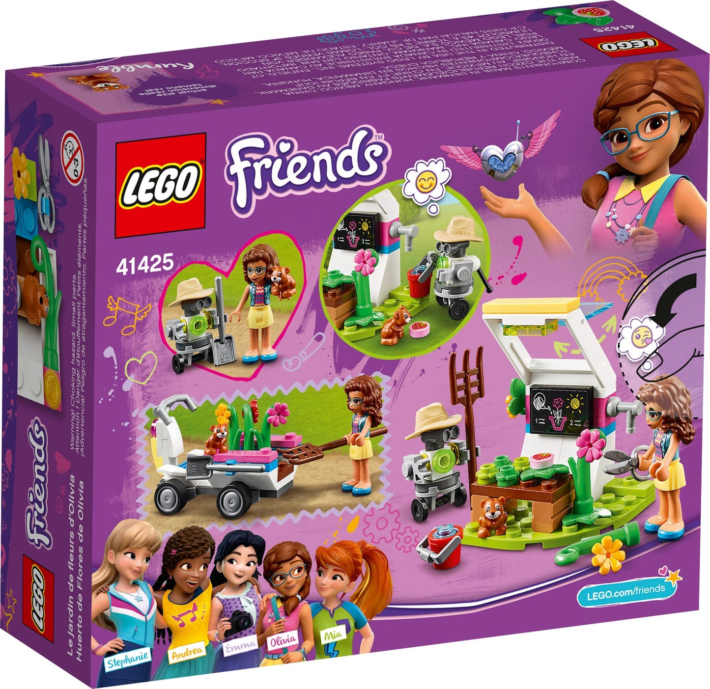 Lego Friends Olivia's Flower Garden 41425