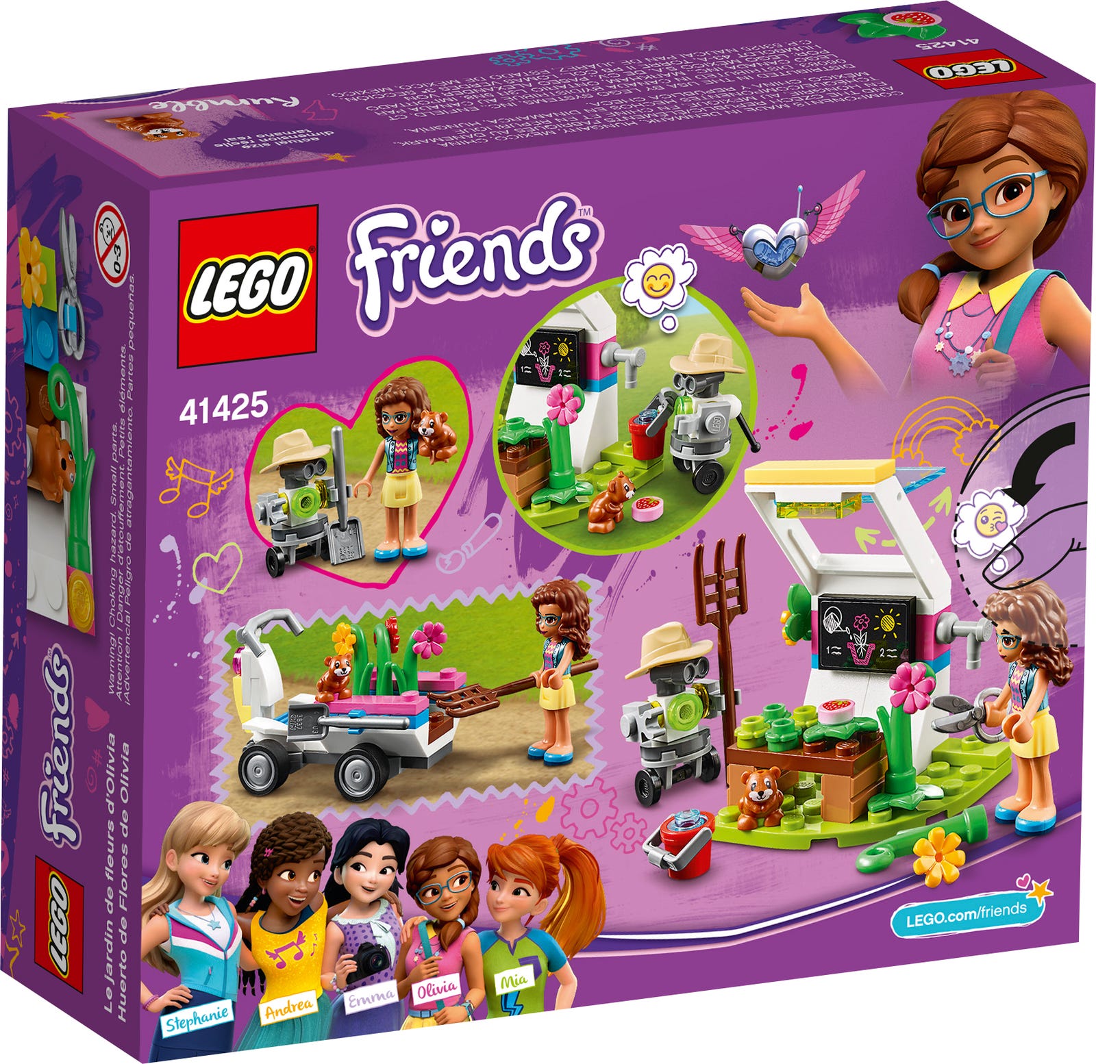 Lego Friends Olivia's Flower Garden 41425