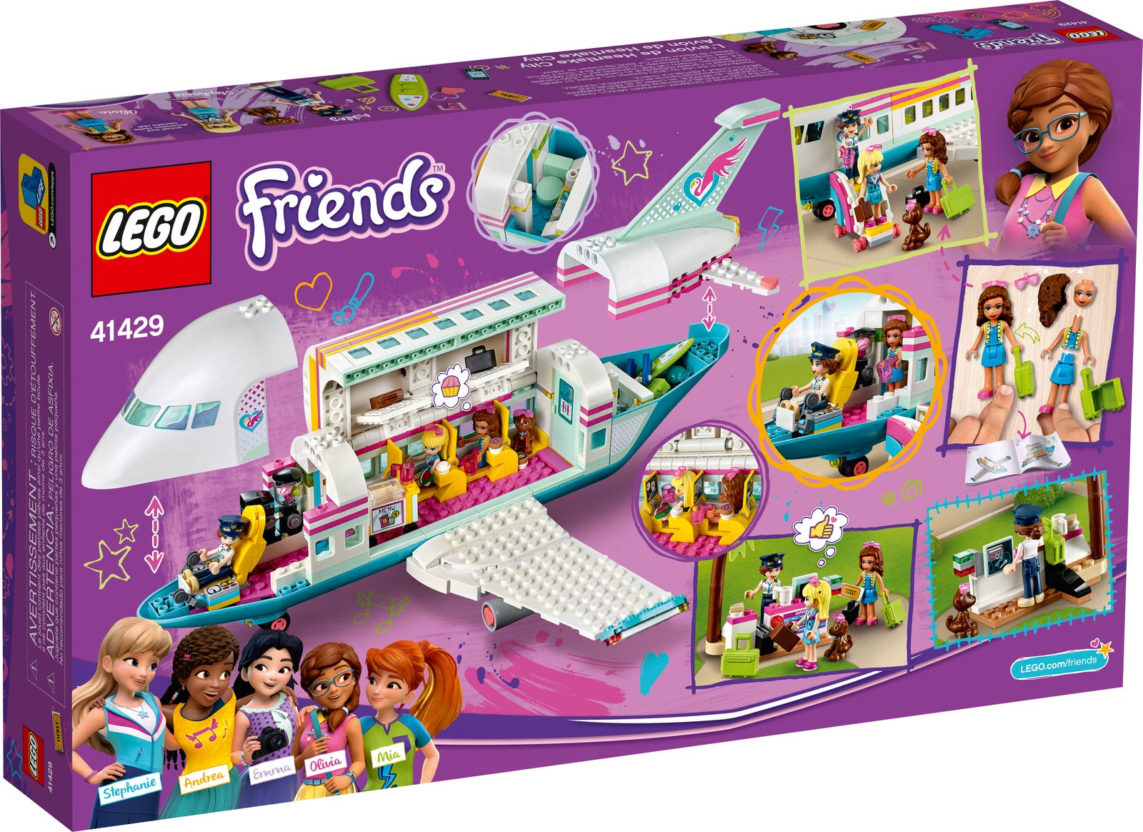 Lego Friends Heartlake City Airplane 41429