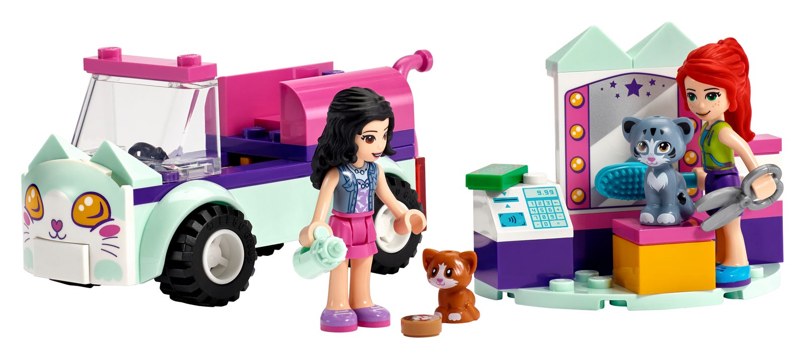 LEGO Friends Cat Grooming Car 41439