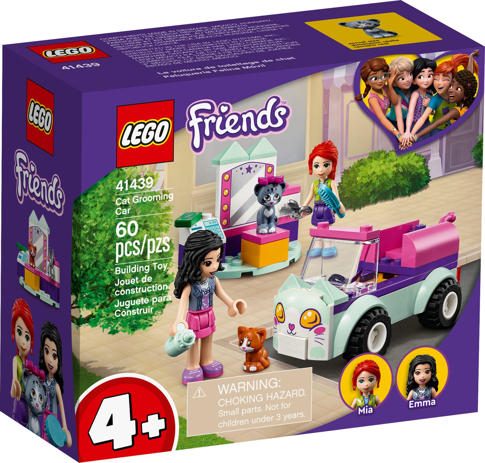 LEGO Friends Cat Grooming Car 41439