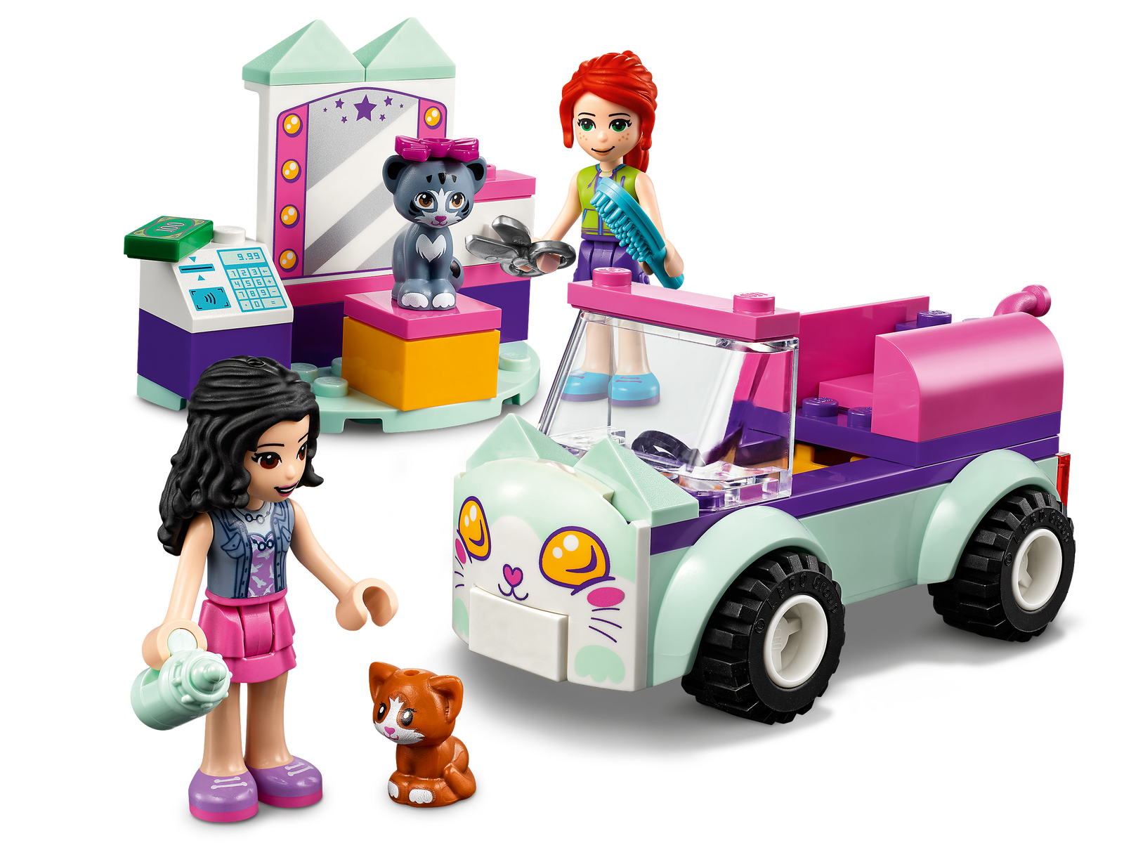 LEGO Friends Cat Grooming Car 41439