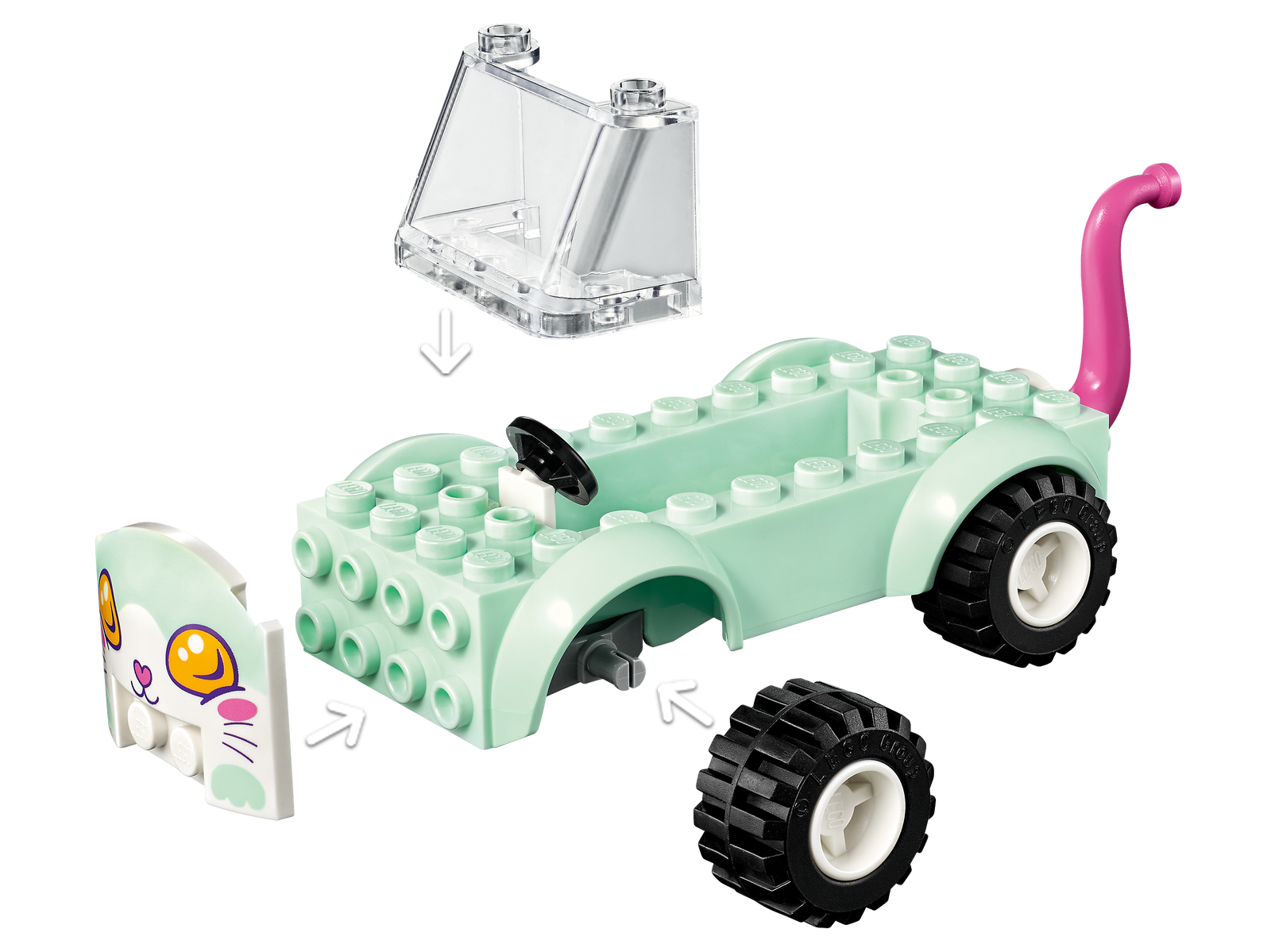 LEGO Friends Cat Grooming Car 41439