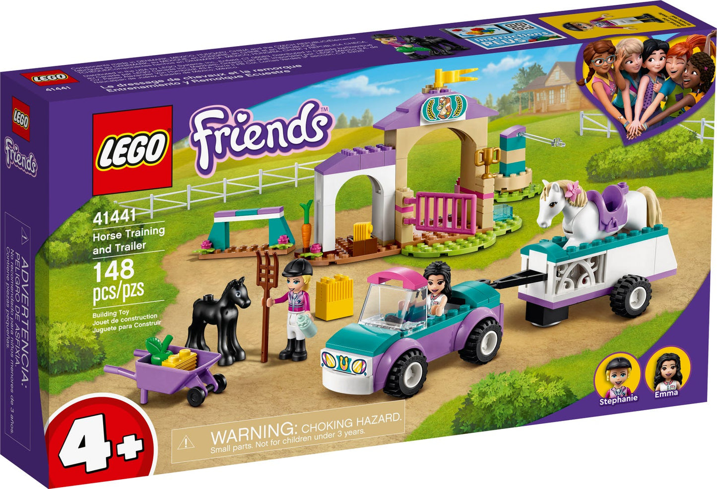 Lego Friends Horse Training & Trailer 41441