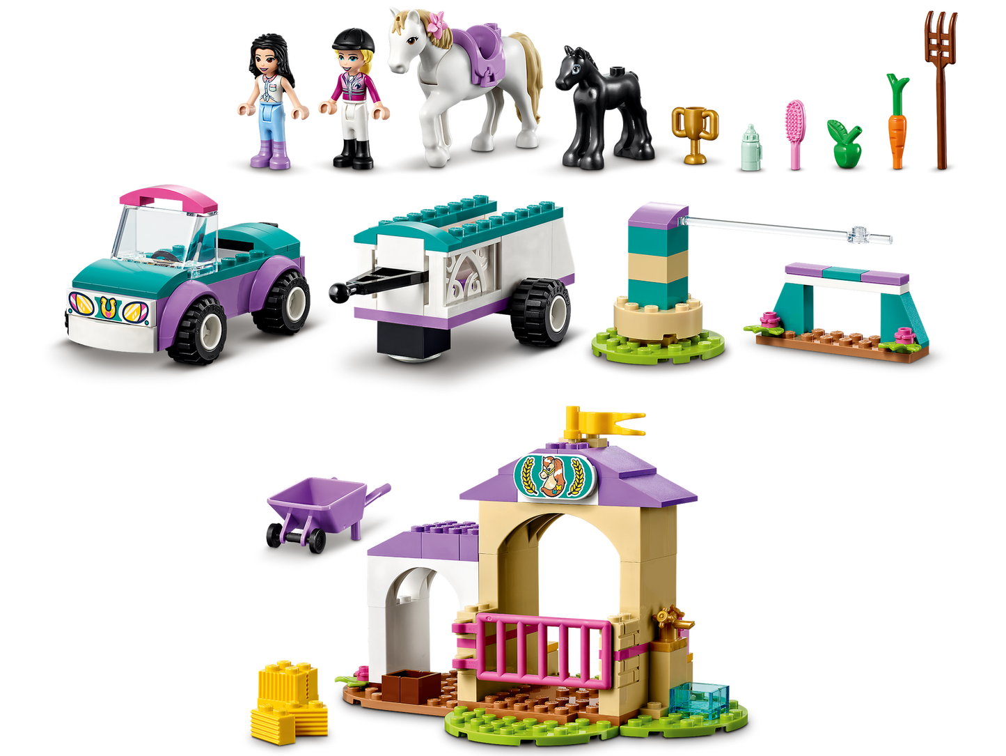 Lego Friends Horse Training & Trailer 41441