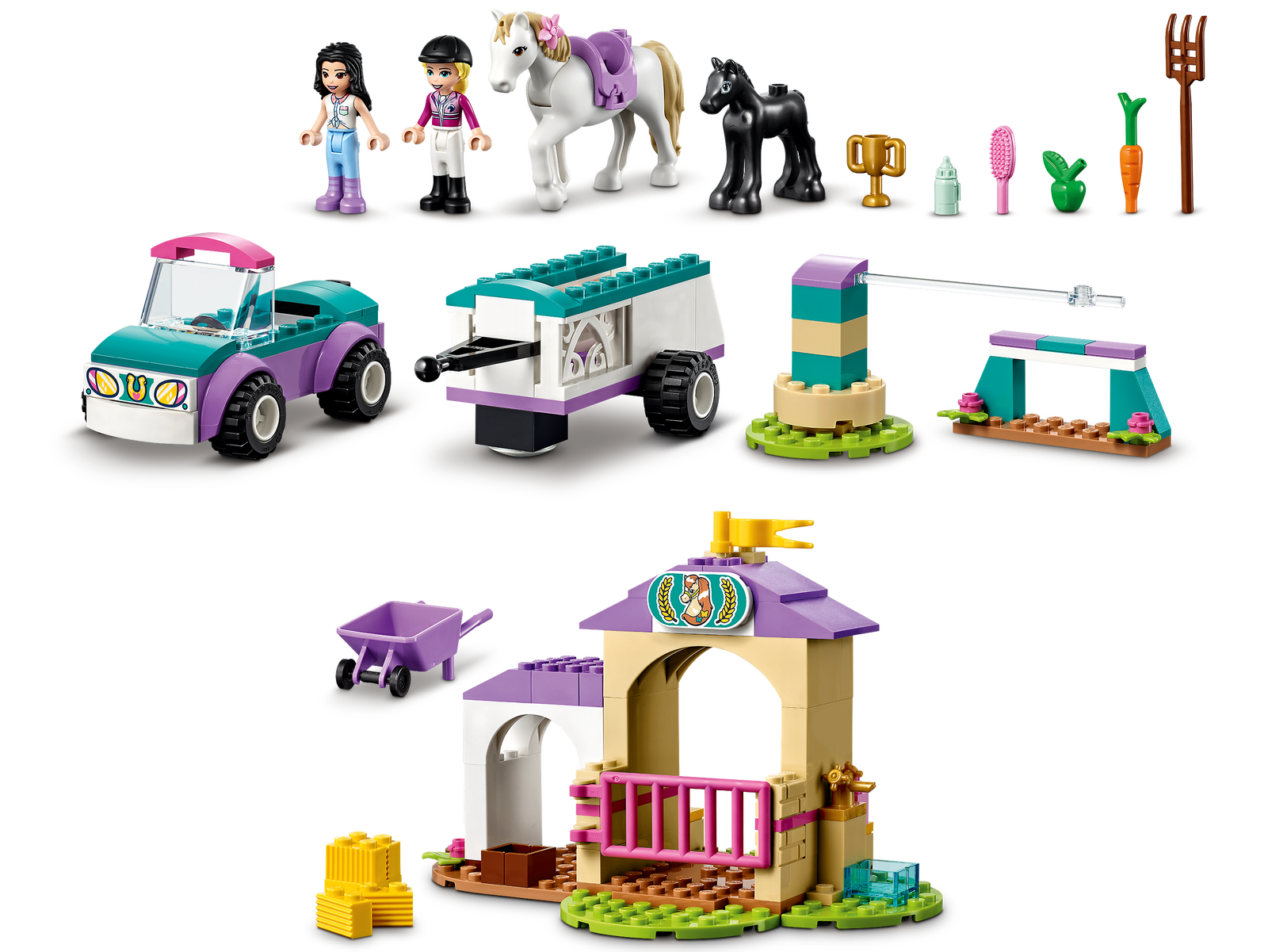 Lego Friends Horse Training & Trailer 41441
