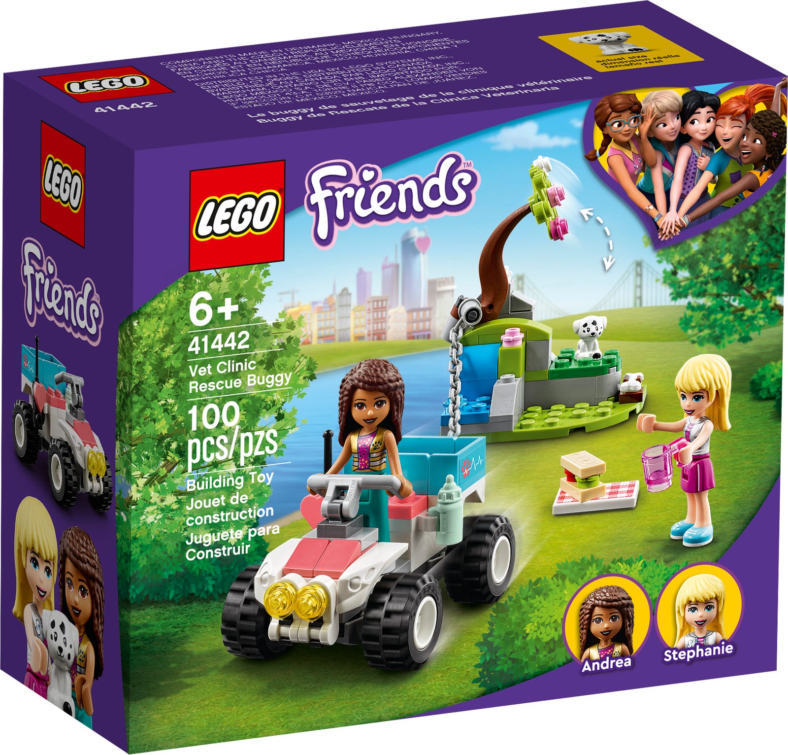 Lego Friends Vet Clinic Rescue Buggy 41442