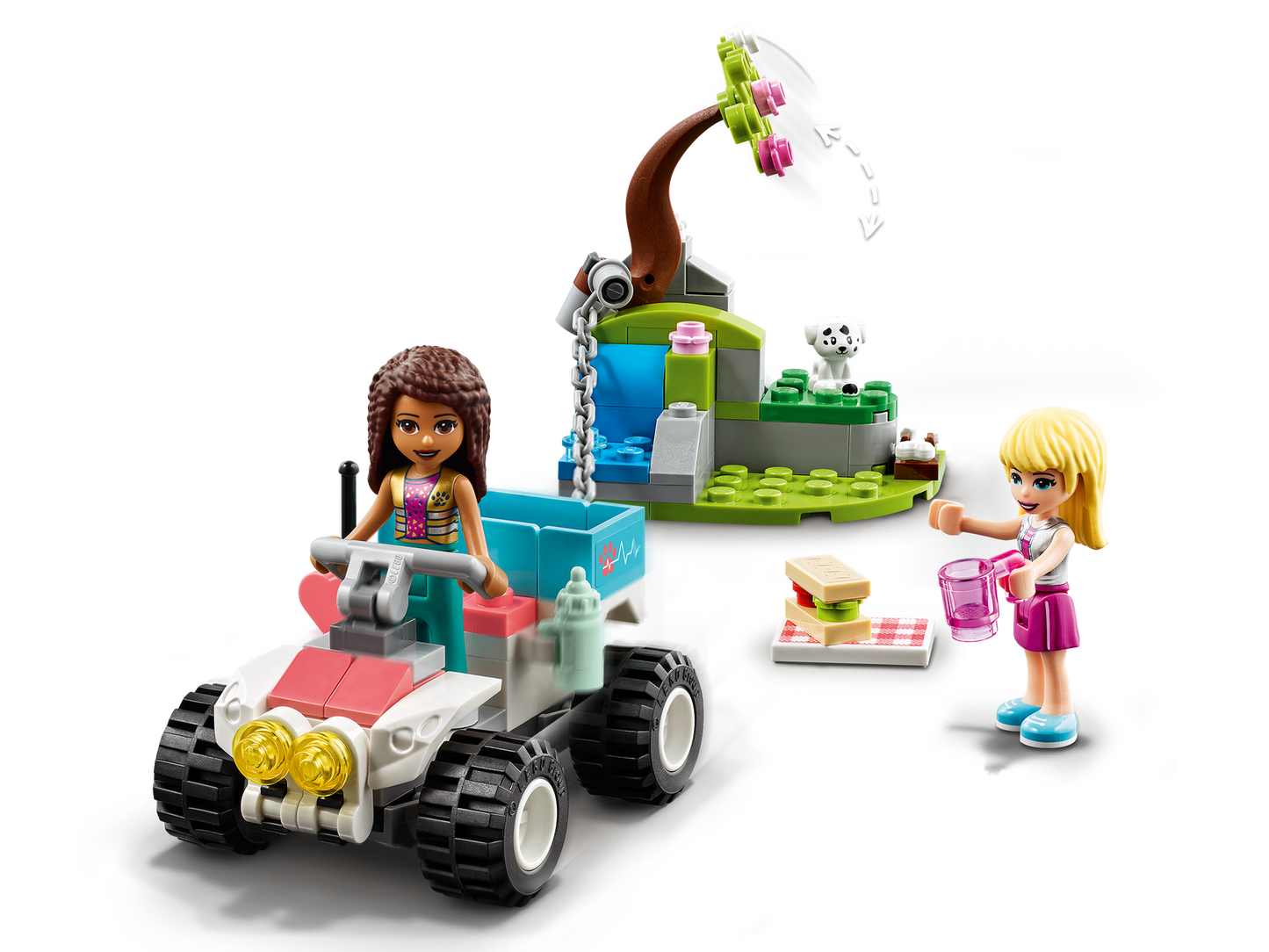 Lego Friends Vet Clinic Rescue Buggy 41442