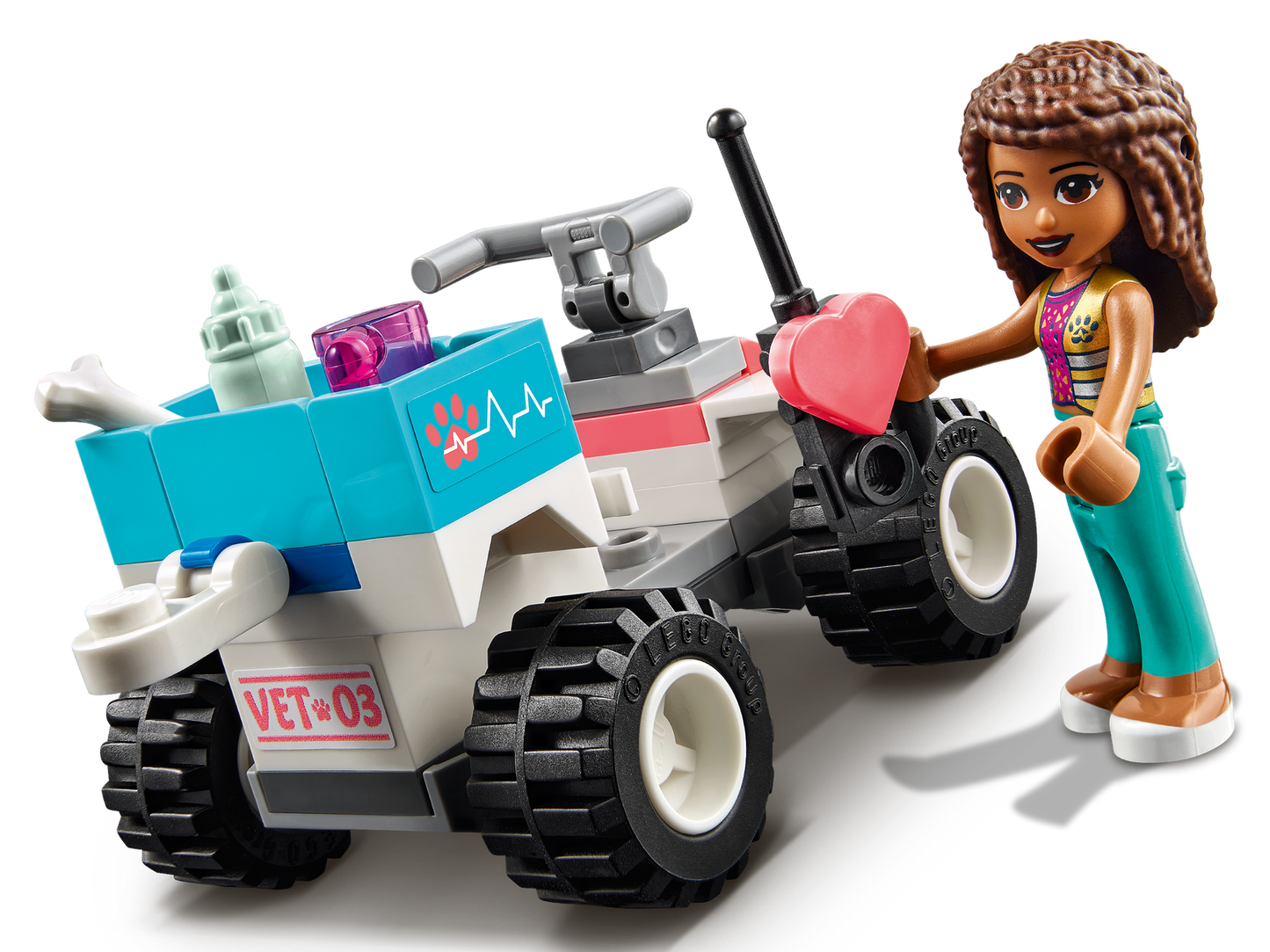 Lego Friends Vet Clinic Rescue Buggy 41442