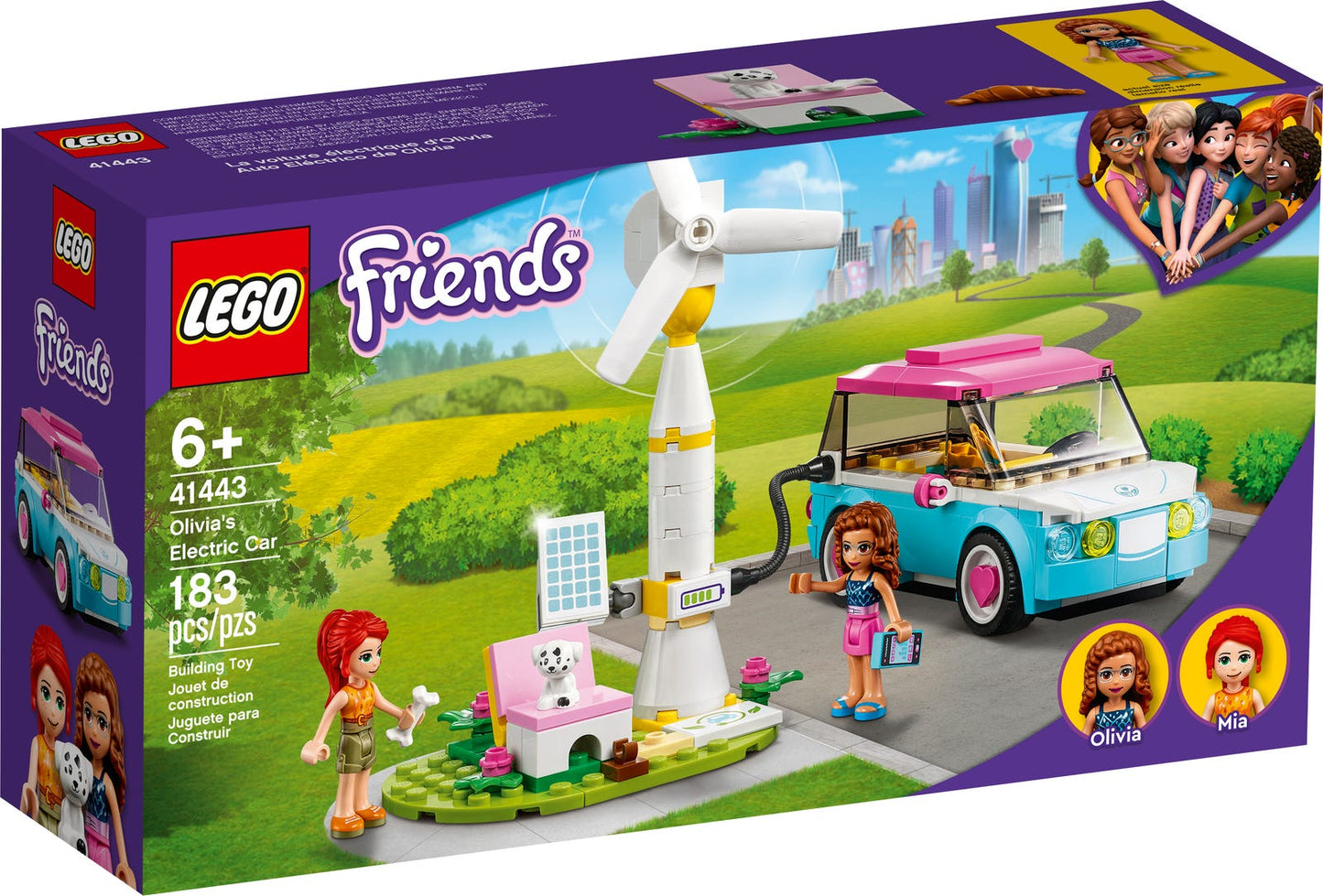 LEGO Friends Olivia's Electric Car 41443